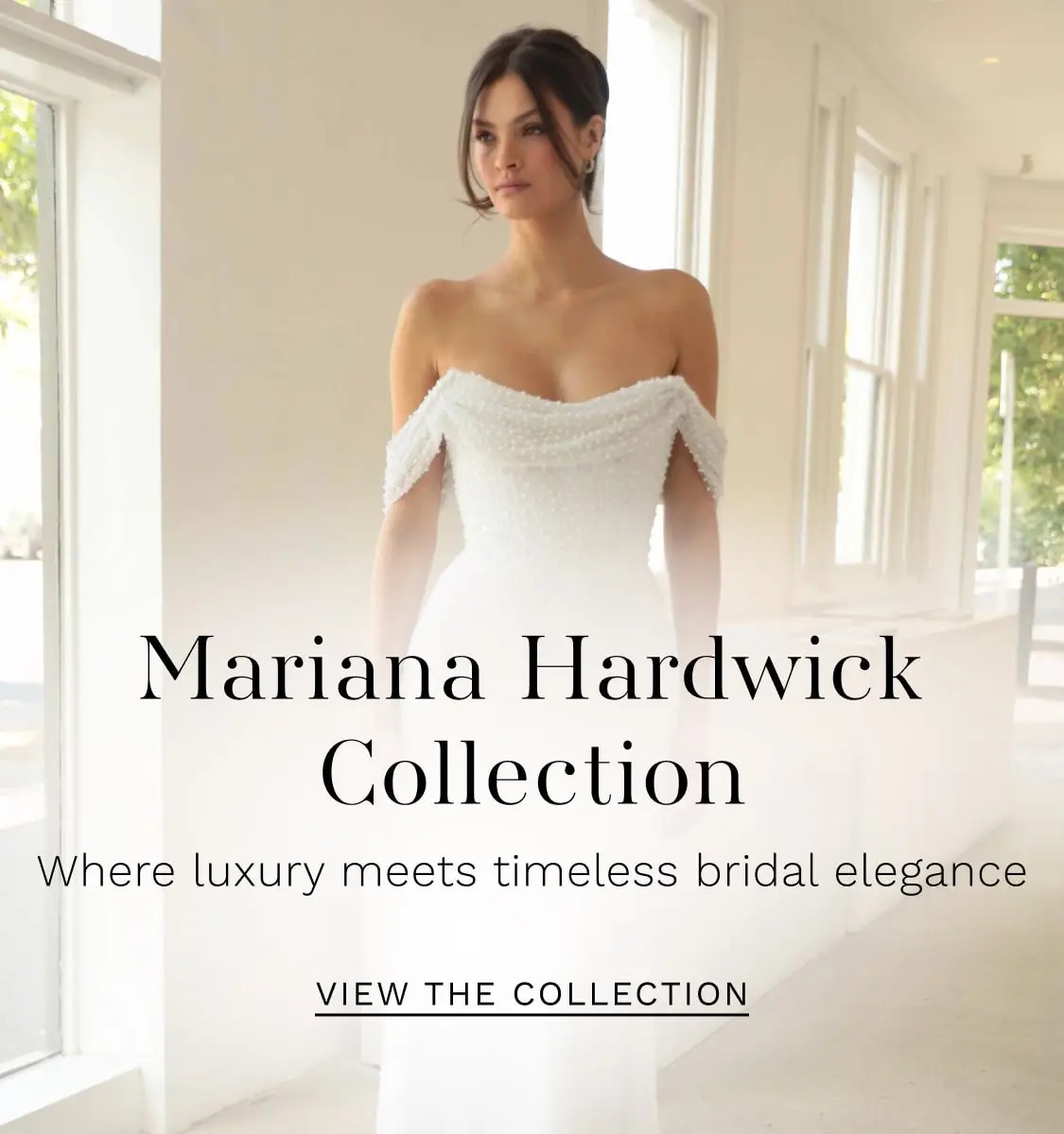 Mariana Hardwick Trunk Show Mobile Banner